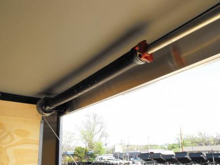 New Enclosed Trailer 7 X12 7' Int 5200 LB Axle/Brks White