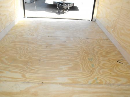 New Enclosed Trailer 7 X12 7' Int 5200 LB Axle/Brks White