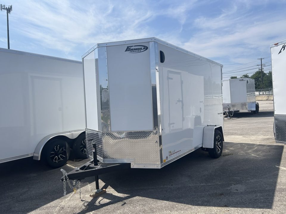 New 2026 Formula Trailers 6 X 12 FT TRAVERSE ENCLOSED CARGO TRAILER 6 FT 6 IN WITH RAMP DOOR