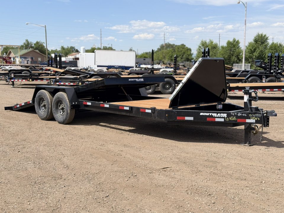 New 2026 Southland Trailers 7-HD22 Tilt Deck Equipment hauler 16K GVWR