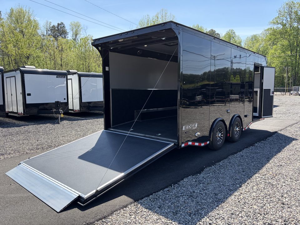 New 2026 Haulmark 20 EDGE Enclosed Race Trailer, Sportsman Package, Polycor Interior & Exterior, Insulated, Race Interior