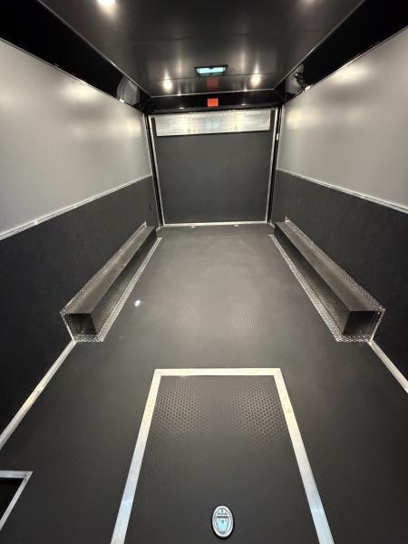 New 2026 Haulmark 20 EDGE Enclosed Race Trailer, Sportsman Package, Polycor Interior & Exterior, Insulated, Race Interior