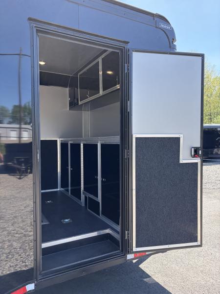 New 2026 Haulmark 20 EDGE Enclosed Race Trailer, Sportsman Package, Polycor Interior & Exterior, Insulated, Race Interior