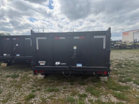 New Hillcrest Dump 7x14 GN 40" 15.9K W/ Upgraded HD Ramps