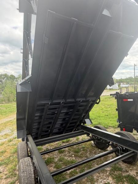 New Hillcrest Dump 7x14 GN 40" 15.9K W/ Upgraded HD Ramps