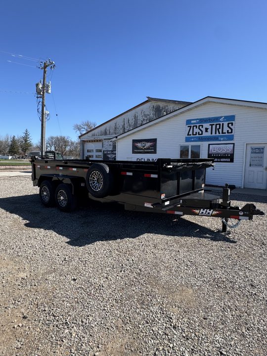 New 2026 H&H Trailers H8316DBW-B-140 Dump Trailer