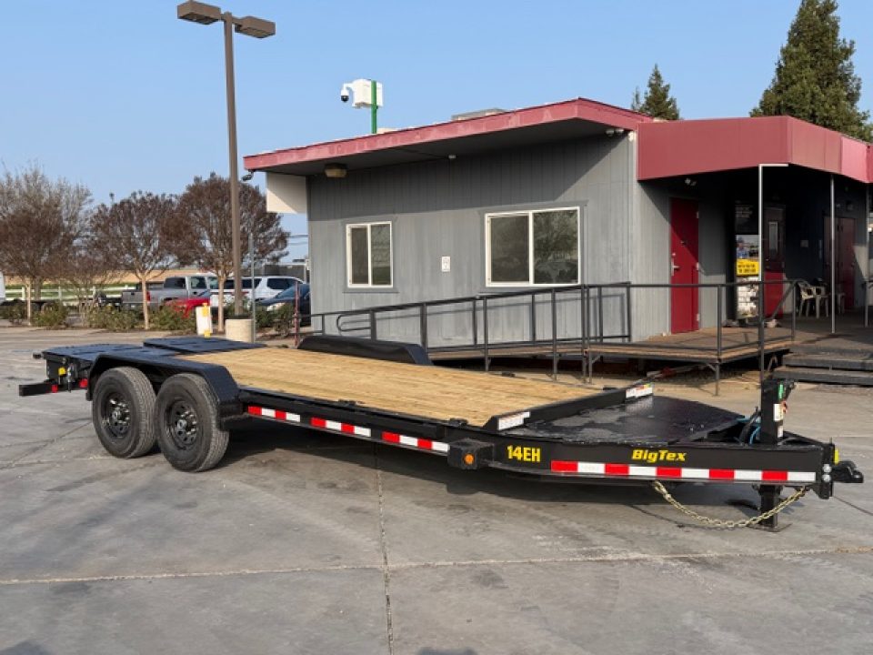 New 2026 Big Tex Trailers 14EH-18D3A-MR 7FT X 18FT 15.4K GVW Equipment Trailer