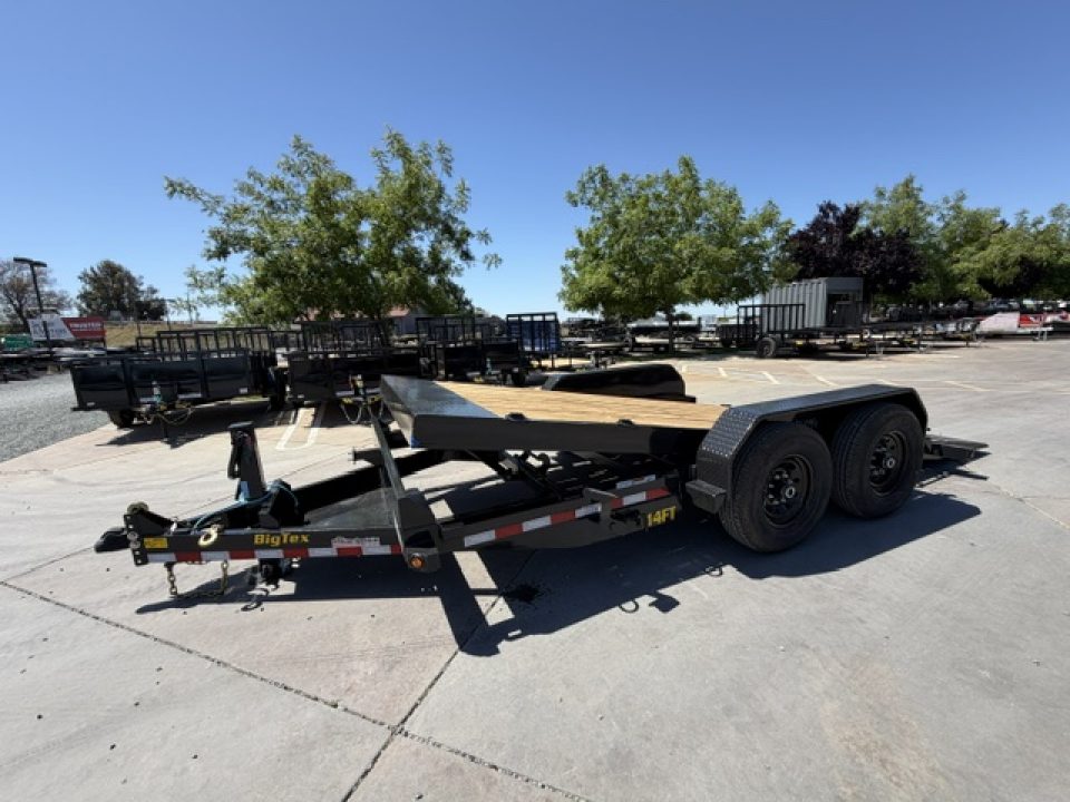 New 2026 Big Tex Trailers 14EH-18D3A-MR 7FT X 18FT 15.4K GVW Equipment Trailer