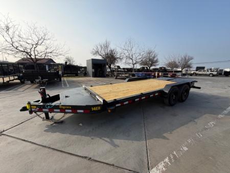 New 2026 Big Tex Trailers 14EH-18D3A-MR 7FT X 18FT 15.4K GVW Equipment Trailer