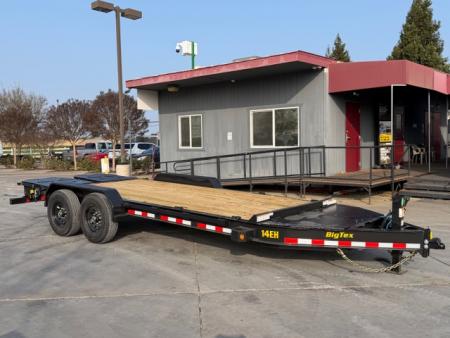 New 2026 Big Tex Trailers 14EH-18D3A-MR 7FT X 18FT 15.4K GVW Equipment Trailer