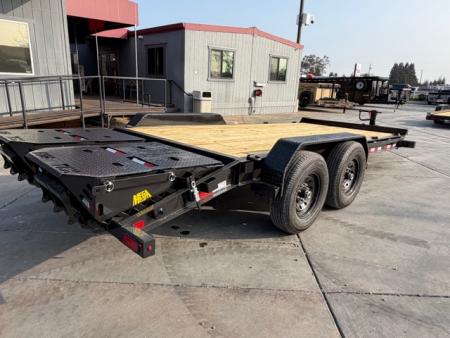 New 2026 Big Tex Trailers 14EH-18D3A-MR 7FT X 18FT 15.4K GVW Equipment Trailer