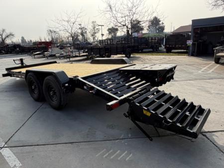 New 2026 Big Tex Trailers 14EH-18D3A-MR 7FT X 18FT 15.4K GVW Equipment Trailer