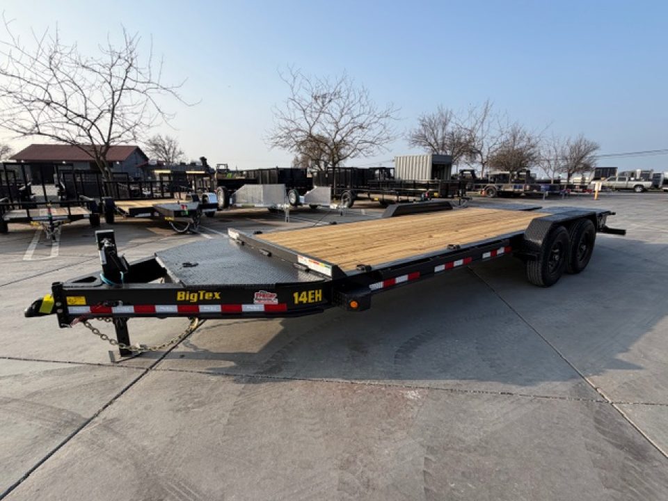 New 2026 Big Tex Trailers 14EH-20D3A-MR 7FT X 20FT 15.4K GVW Car Hauler