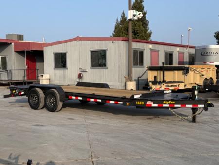 New 2026 Big Tex Trailers 14EH-20D3A-MR 7FT X 20FT 15.4K GVW Car Hauler