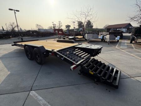 New 2026 Big Tex Trailers 14EH-20D3A-MR 7FT X 20FT 15.4K GVW Car Hauler