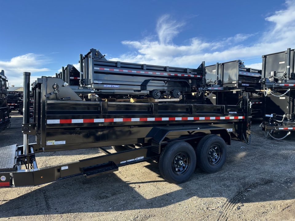 New 2026 Sure-Trac 7X16 17.6k PRO SER TEL Dump Trailer