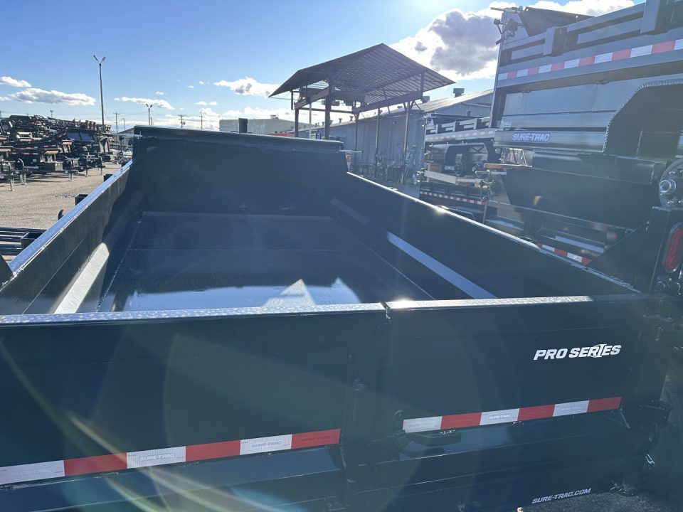 New 2026 Sure-Trac 7X16 17.6k PRO SER TEL Dump Trailer