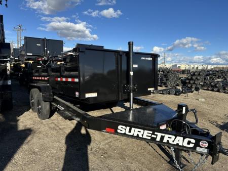 New 2026 Sure-Trac 7X16 17.6k PRO SER TEL Dump Trailer