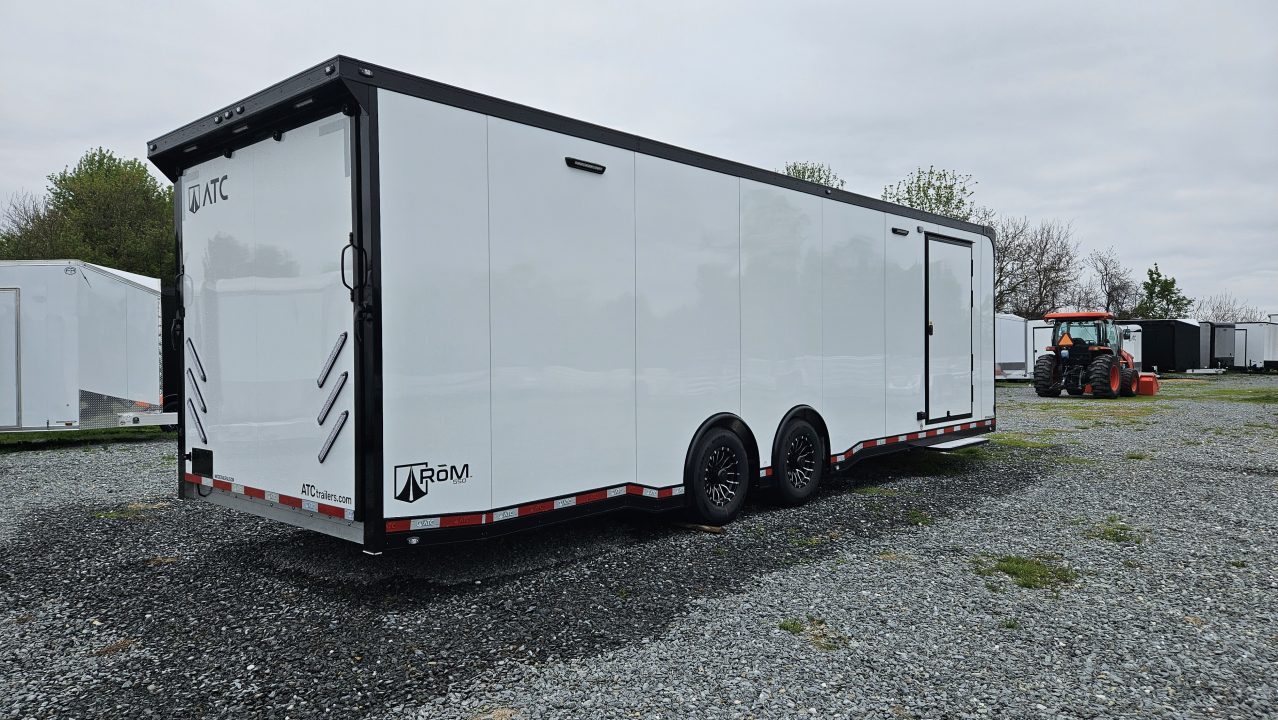 New 2026 ATC ROM550 8.5X28TA Car / Racing Trailer