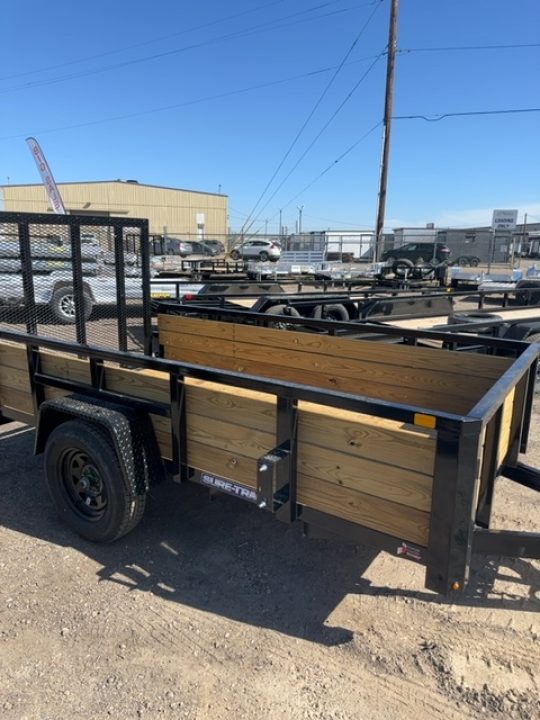New 2026 Sure-Trac 5X10 3K Three Board Utility Trailer
