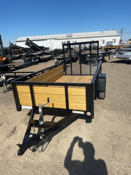 New 2026 Sure-Trac 5X10 3K Three Board Utility Trailer