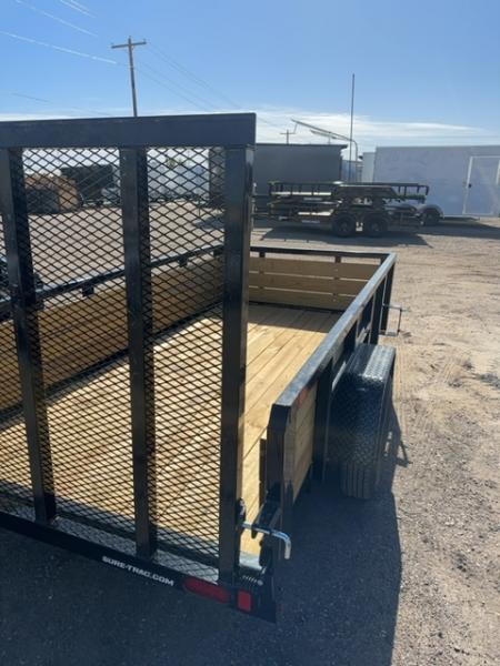 New 2026 Sure-Trac 5X10 3K Three Board Utility Trailer