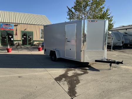 New 2026 H&H Trailers 7x12 Enclosed Trailer
