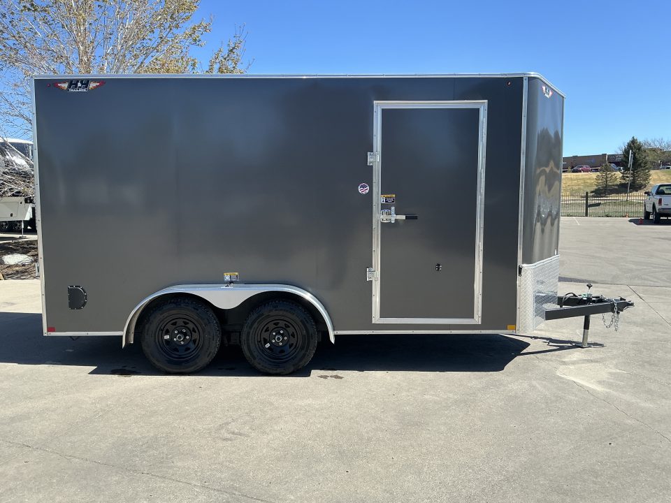New 2026 H&H Trailers 7x14 Enclosed Trailer