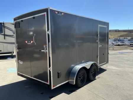 New 2026 H&H Trailers 7x14 Enclosed Trailer