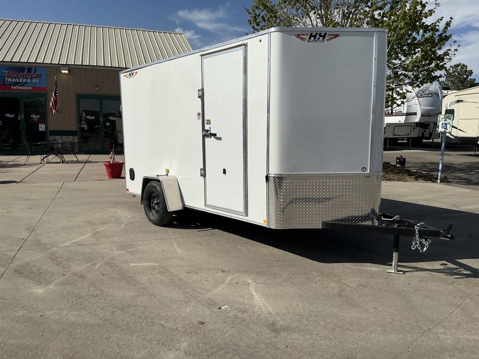 New 2026 H&H Trailers 6x12 Enclosed Trailer