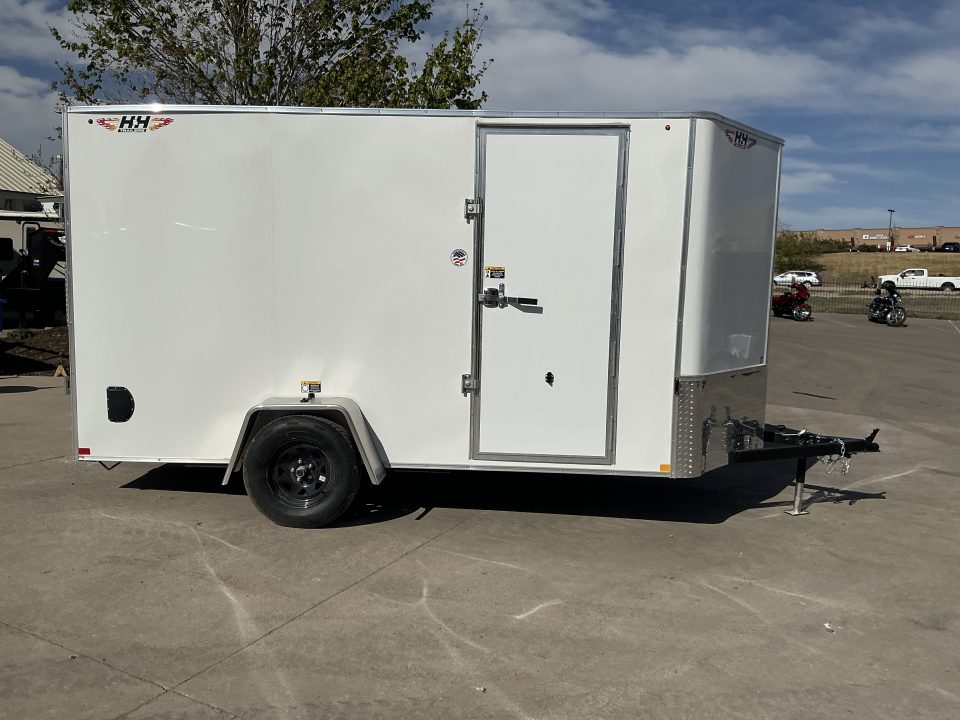 New 2026 H&H Trailers 6x12 Enclosed Trailer