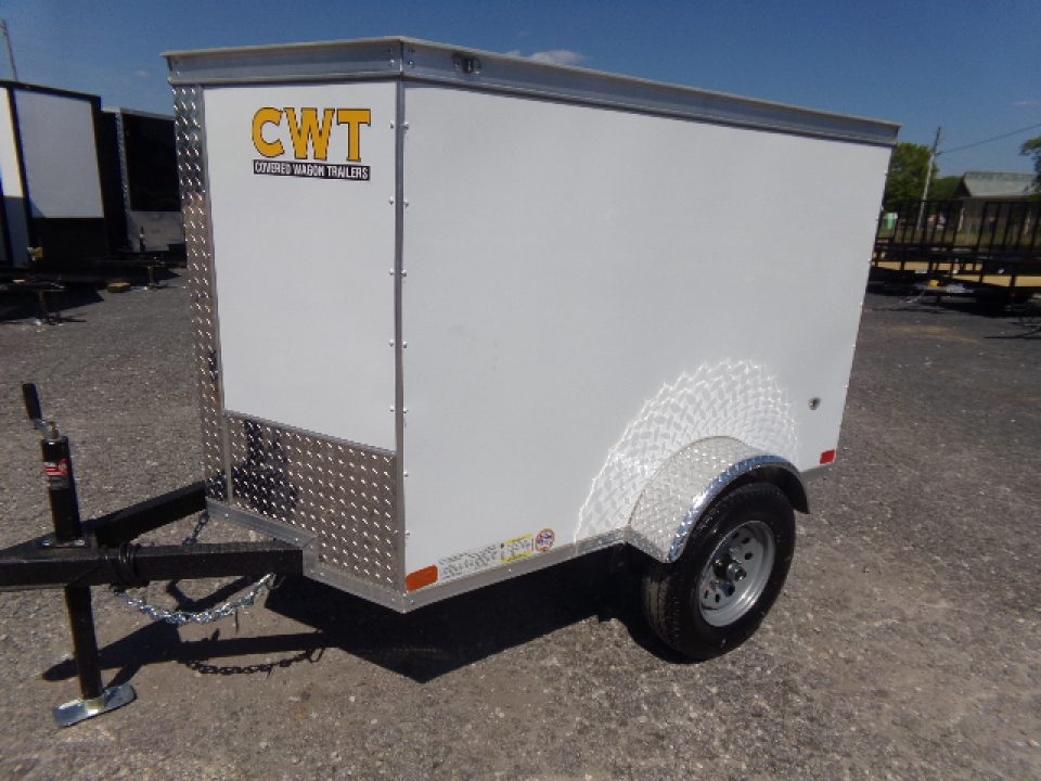 New 2026 Covered Wagon Trailers CW4X6SA Cargo / Enclosed Trailer
