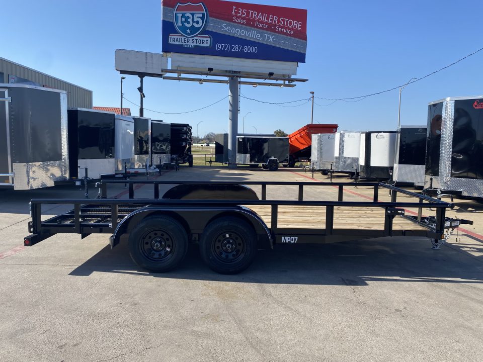 New 2026 Top Hat Trailers MP 16' X 83" Utility Trailer