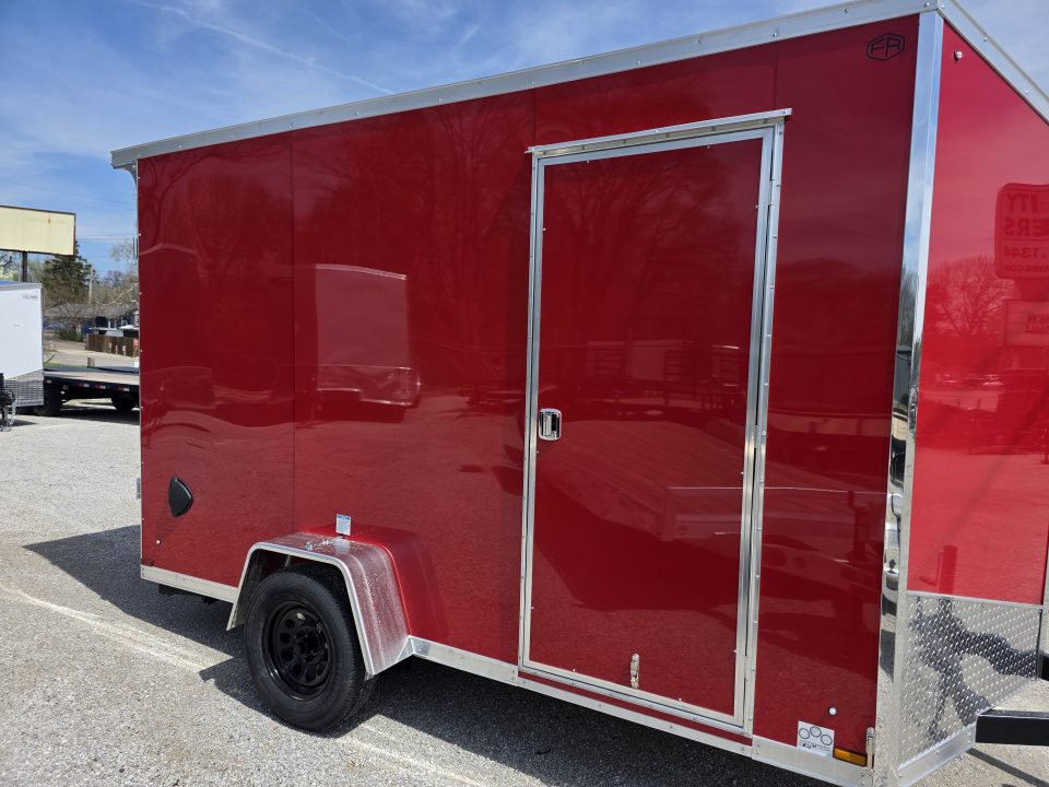 New 2027 US Cargo 6.5X12 POLY 080 SCREWLESS 7' INSIDE DRINGS SXS UTV GOLFCART MOWER Cargo / Enclosed Trailer