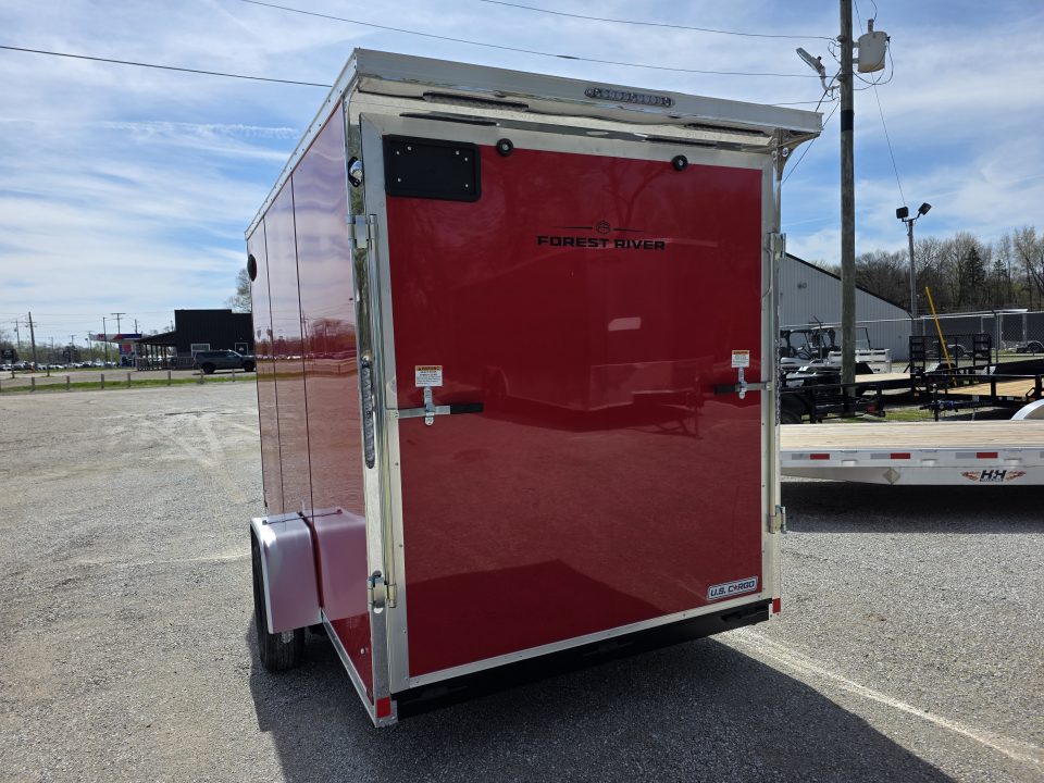 New 2027 US Cargo 6.5X12 POLY 080 SCREWLESS 7' INSIDE DRINGS SXS UTV GOLFCART MOWER Cargo / Enclosed Trailer