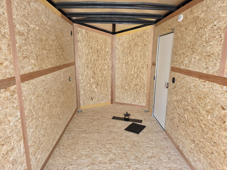 New 2027 US Cargo 6.5X12 POLY 080 SCREWLESS 7' INSIDE DRINGS SXS UTV GOLFCART MOWER Cargo / Enclosed Trailer
