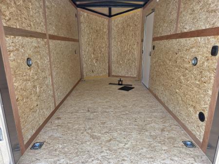 New 2027 US Cargo 6.5X12 POLY 080 SCREWLESS 7' INSIDE DRINGS SXS UTV GOLFCART MOWER Cargo / Enclosed Trailer