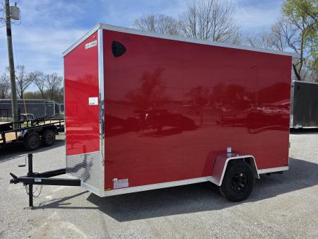 New 2027 US Cargo 6.5X12 POLY 080 SCREWLESS 7' INSIDE DRINGS SXS UTV GOLFCART MOWER Cargo / Enclosed Trailer