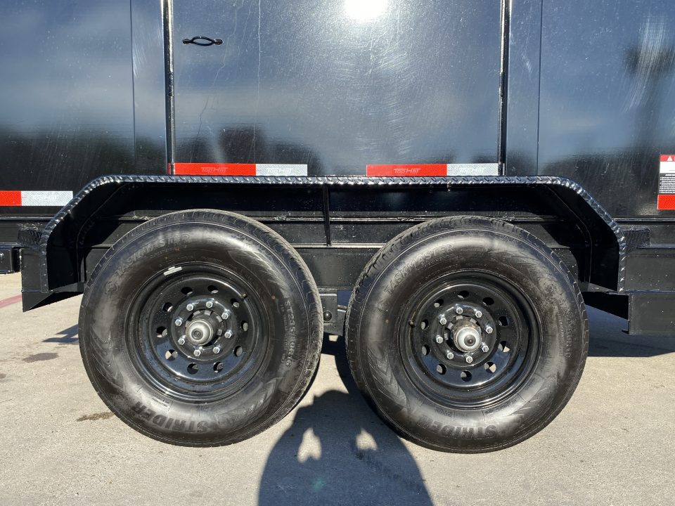New 2026 Top Hat Trailers DE14 14'x83"x3' Dump Trailer