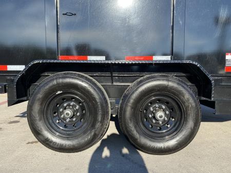 New 2026 Top Hat Trailers DE14 14'x83"x3' Dump Trailer