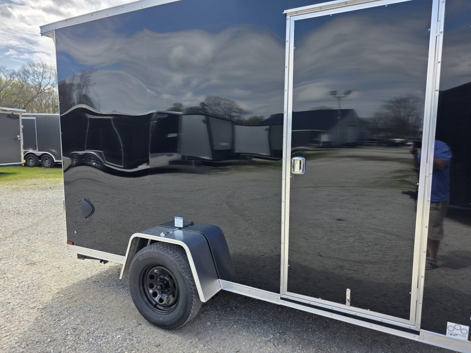 New 2027 US Cargo 6.5X12 POLY 080 SCREWLESS 7' INSIDE DRINGS SXS UTV GOLFCART MOWER Cargo / Enclosed Trailer