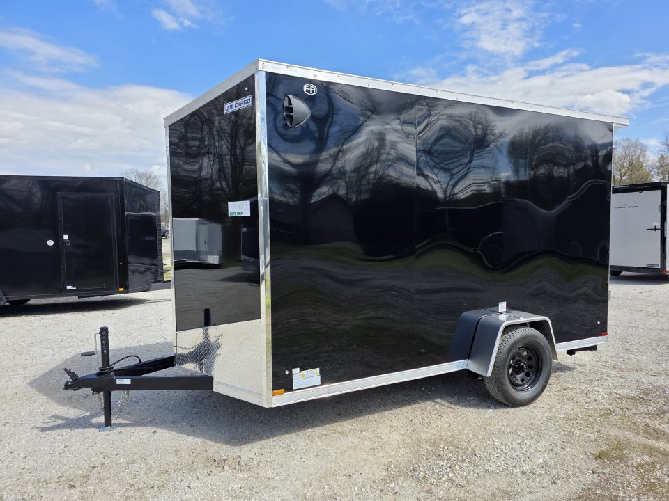 New 2027 US Cargo 6.5X12 POLY 080 SCREWLESS 7' INSIDE DRINGS SXS UTV GOLFCART MOWER Cargo / Enclosed Trailer