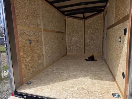 New 2027 US Cargo 6.5X12 POLY 080 SCREWLESS 7' INSIDE DRINGS SXS UTV GOLFCART MOWER Cargo / Enclosed Trailer