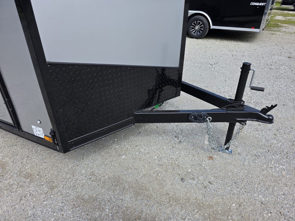 New 2027 US Cargo 6.5X12 080 SCREWLESS BLACKOUT 7' INSIDE DRINGS SXS UTV GOLFCART MOWER Cargo / Enclosed Trailer