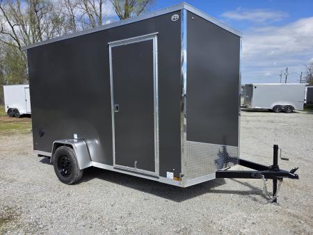 New 2027 US Cargo 6.5X12 POLY 080 SCREWLESS 7' INSIDE DRINGS SXS UTV GOLFCART MOWER Cargo / Enclosed Trailer