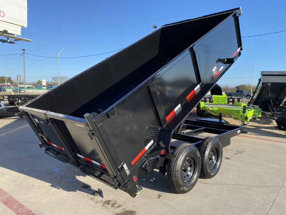 New 2026 Top Hat Trailers DE14 14'x83"x3' Dump Trailer