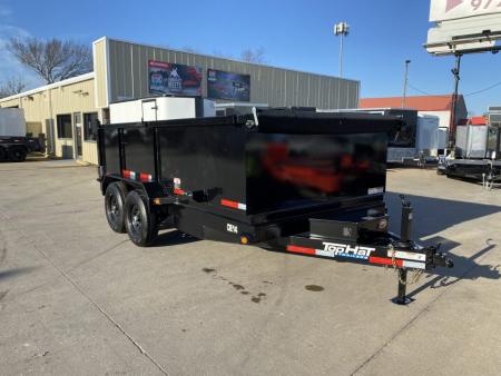 New 2026 Top Hat Trailers DE14 14'x83 x3' Dump Trailer