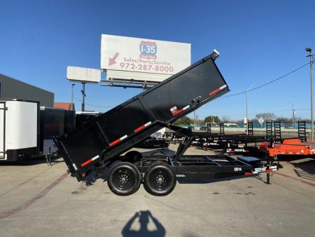 New 2026 Top Hat Trailers DE14 14'x83"x3' Dump Trailer