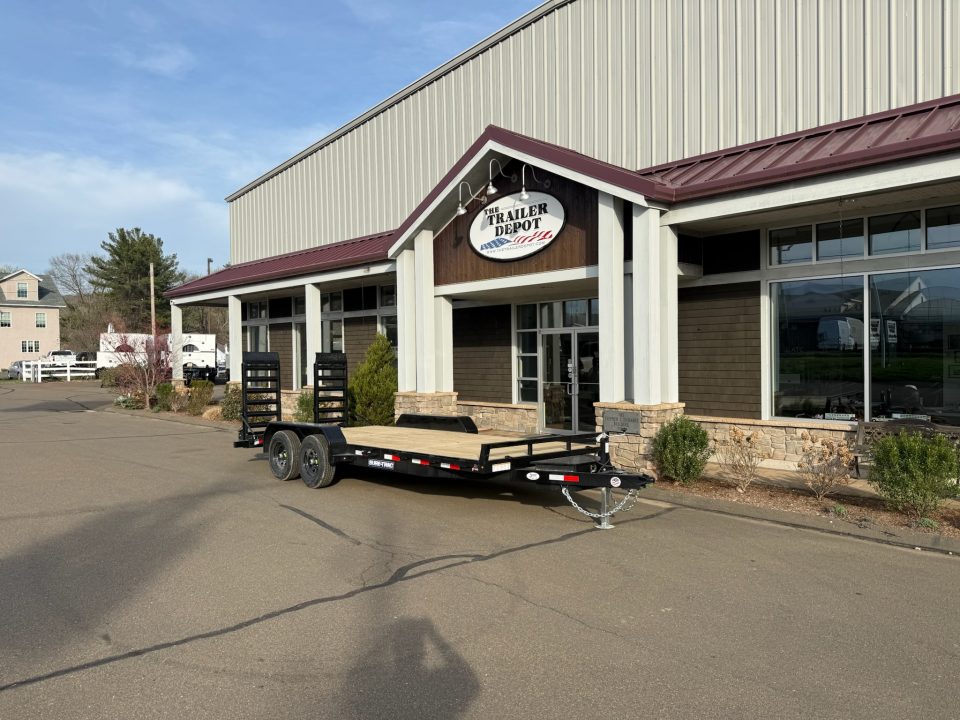 New Sure-Trac 7' x 18' Equipment Trailer 9.9K