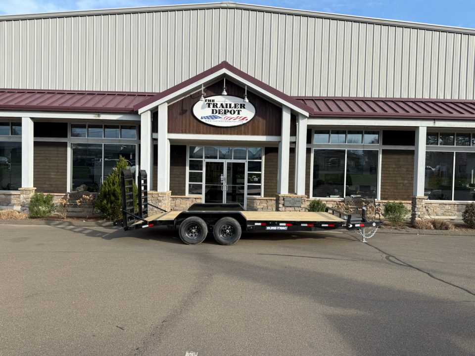 New Sure-Trac 7' x 18' Equipment Trailer 9.9K